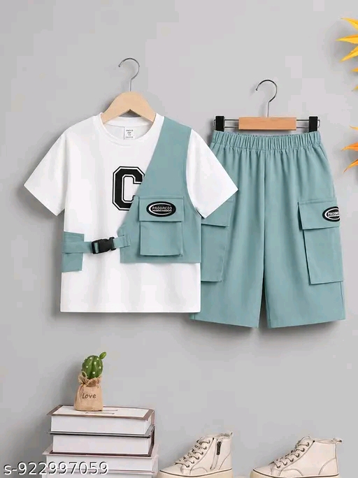 Princess Classy Boys Top & Bottom Sets
